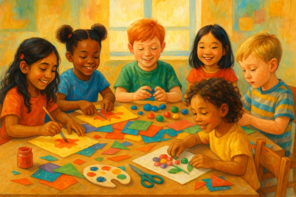creatividad y desarrollo infantil